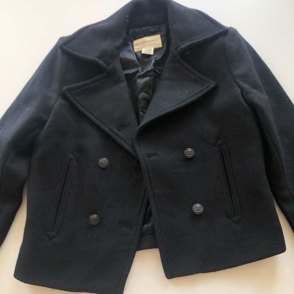 Ralph Lauren denim & supply wool cropped jacket